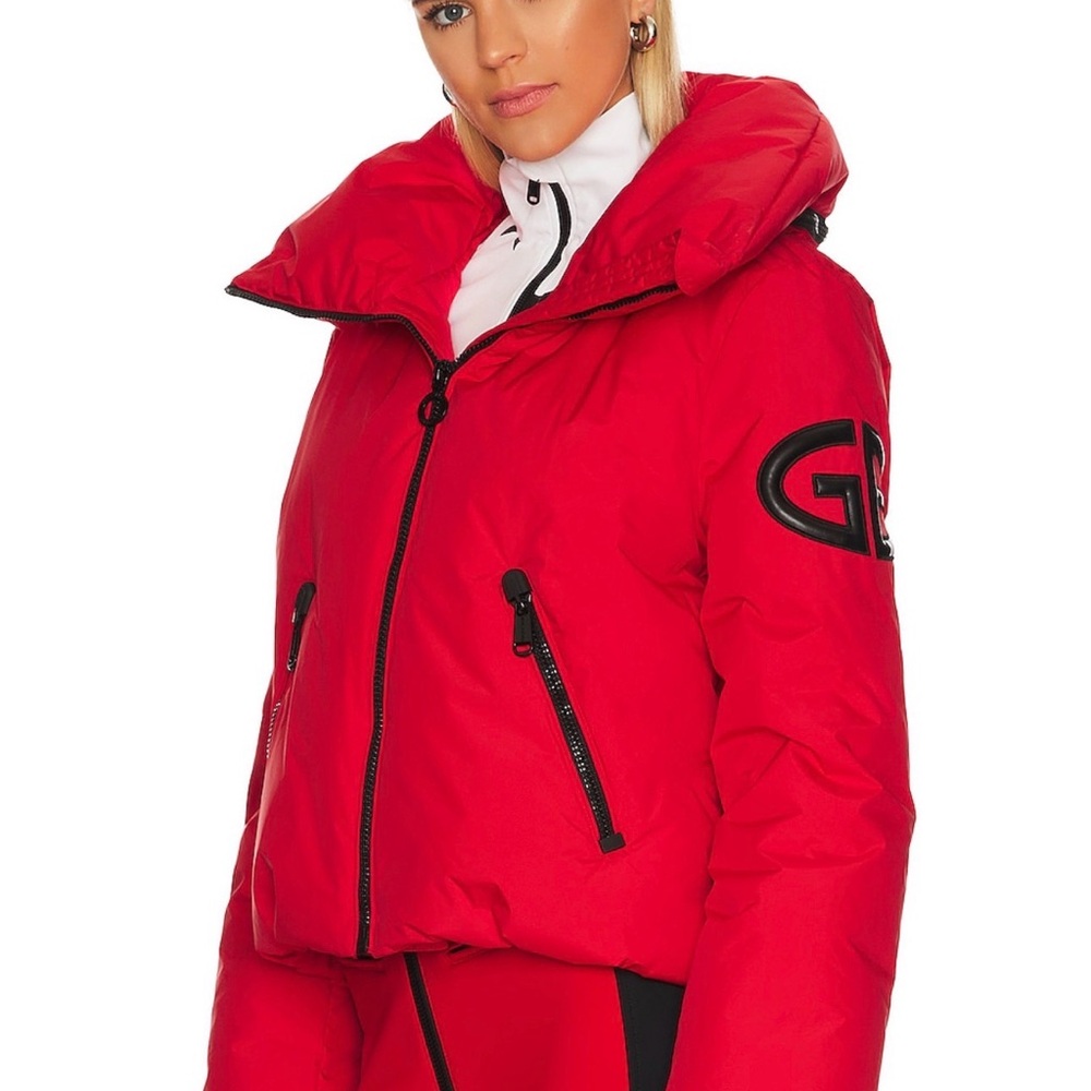 Goldbergh Porter Puffer Jacket in Flame